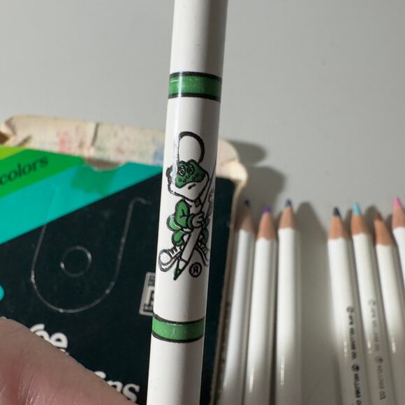 Vintage Pedigree 12 Pencils Art Crayons with Kellogg's Characters Non-Toxic43 - Picture 8 of 11